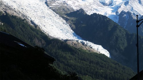 The most impressive thing to me.. Glacier des Bossons